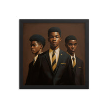 Load image into Gallery viewer, L.A.D. (Little Alpha Dudes) - Framed
